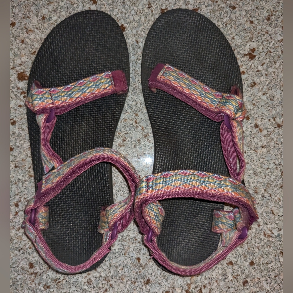 Teva Original sandal Purple multi Women's 9